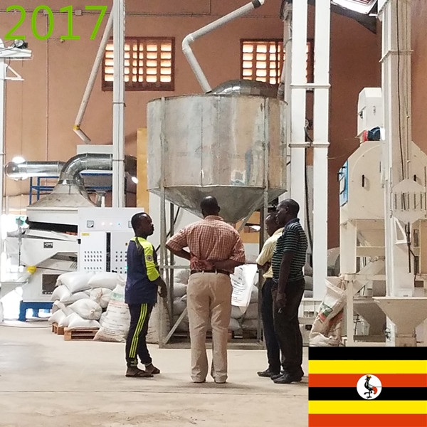 SYNMEC 2T/H Chia Seed Cleaning Plant in Uganda At 2017