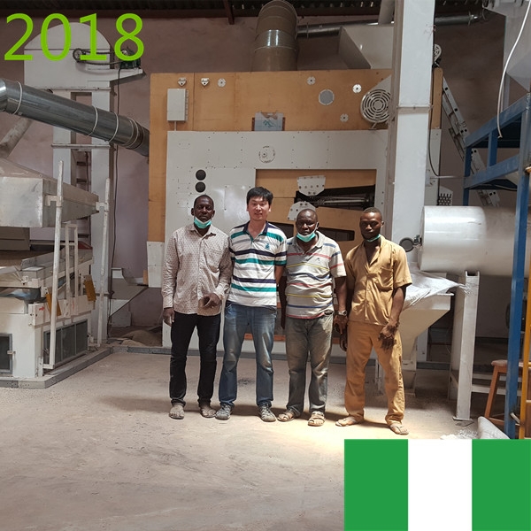 SYNMEC 10T/H Sorghum Claning Plant In Nigeria At 2018