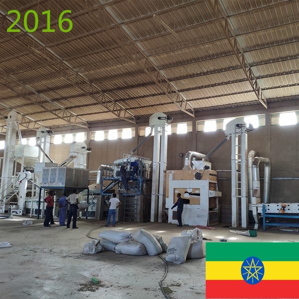 SYNMEC 5T/H Sesame & 8T/H Pulses Cleaning Plant 2016 Ethiopia