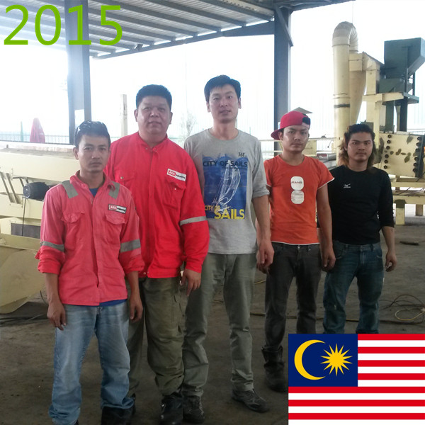 SYNMEC 4T/H Palm Cleaning Plant In Malaysia At 2015