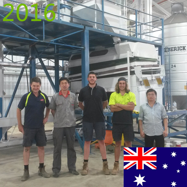 SYNMEC 2T/H Quinoa Seed Processing Plant In Australia At 2016