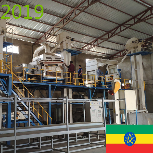 SYNMEC 5T/H Sesame and 8T/H Pulses Cleaning Plant In Ethiopia At 2019