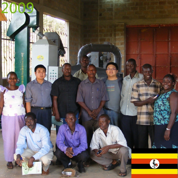 SYNMEC 5T/H Maize Seed Processing Plant In Uganda At 2009