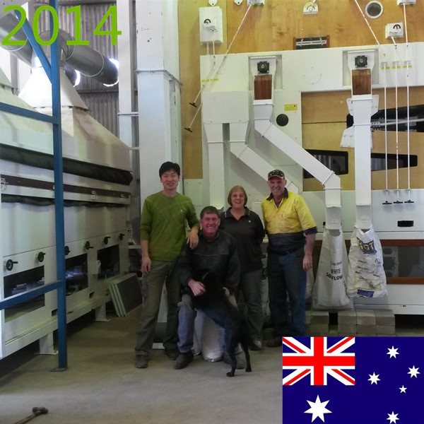 SYNMEC 10T/H Barley Processing Plant In Australia At 2014