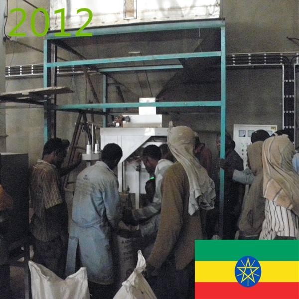 SYNMEC 5T/H Sesame and 8T/H Pulses Cleaning Plant In Ethiopia At 2012