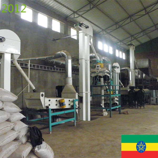 SYNMEC 5T/H Sesame & 8 T/H Pulses Cleaning Plant 2012 Ethiopia